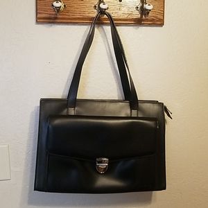Jack Georges leather briefcase